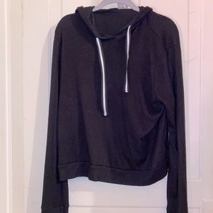 Black hoodie